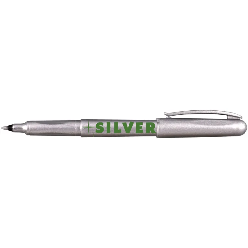 Маркер Silver 2670 1 мм серебрянный Centropen (2670/13) - Фото 3