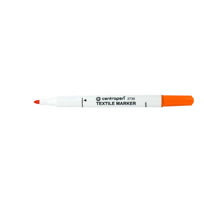 Маркер Textile 2739 2 мм оранжевый Centropen (2739/06) Маркер Textile 2739 2 мм оранжевый Centropen (2739/06)