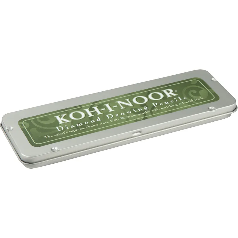 Набор цанговых карандашей Diamond Pencils, металлический пенал, 6 шт Koh-i-noor (5217) Набор цанговых карандашей Diamond Pencils, металлический пенал, 6 шт Koh-i-noor (5217)