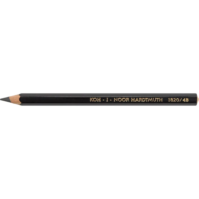 Карандаш графитовый 1820 Jumbo, 4B Koh-i-noor (1820 4b) Карандаш графитовый 1820 Jumbo, 4B Koh-i-noor (1820 4b)