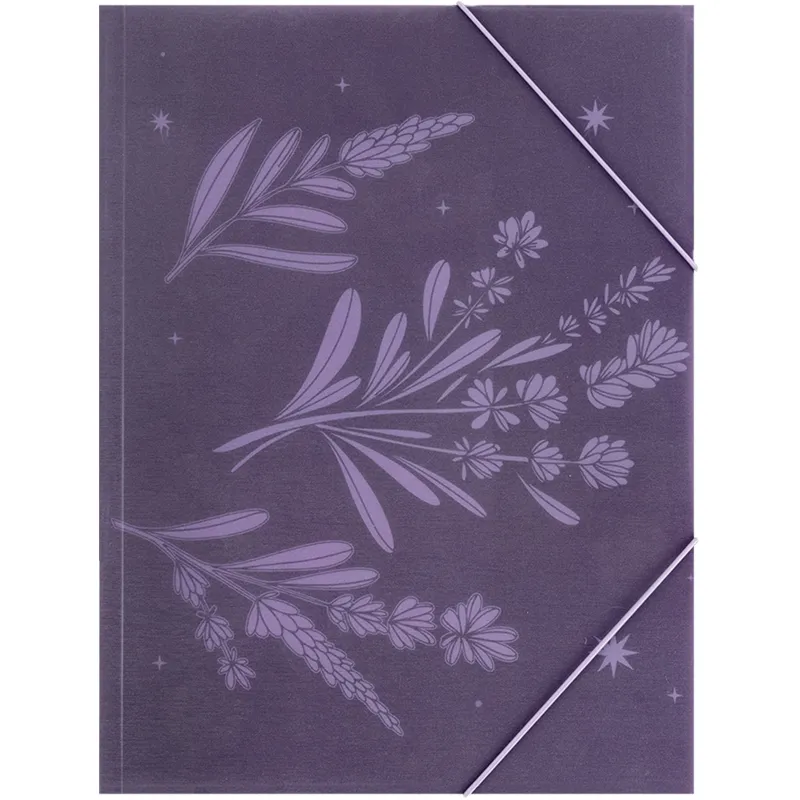 Папка на резинках А4+ Lavender-1 Axent (1509-36-a) - Фото 1