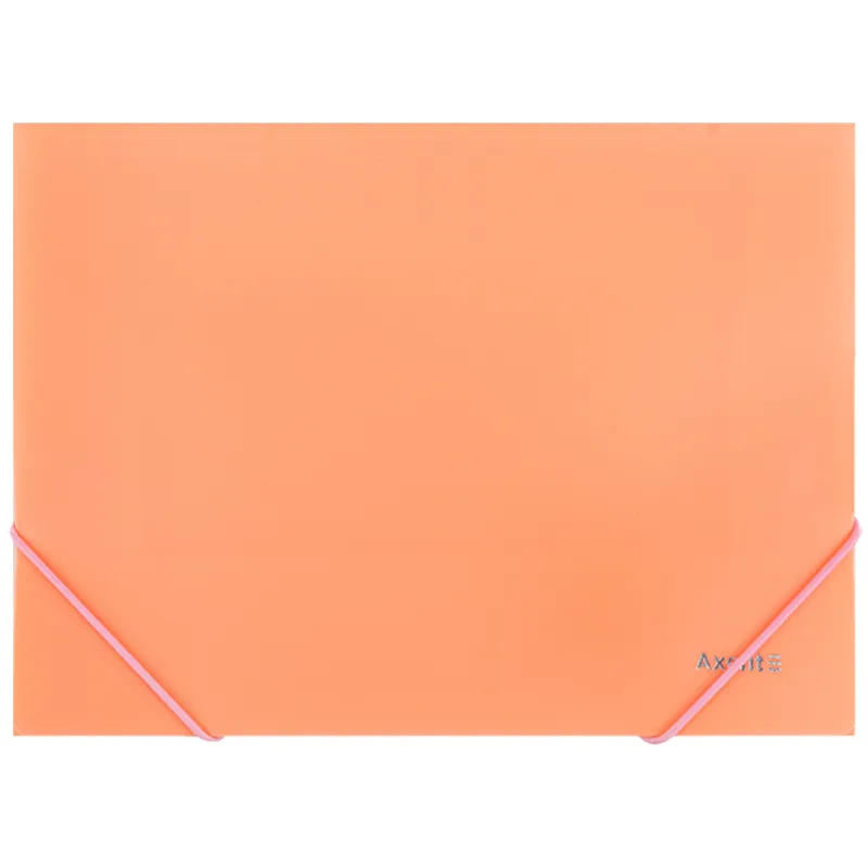 Папка на гумках, А5+, Pastelini, персикова Axent (1514-42/1-a) - Фото 1