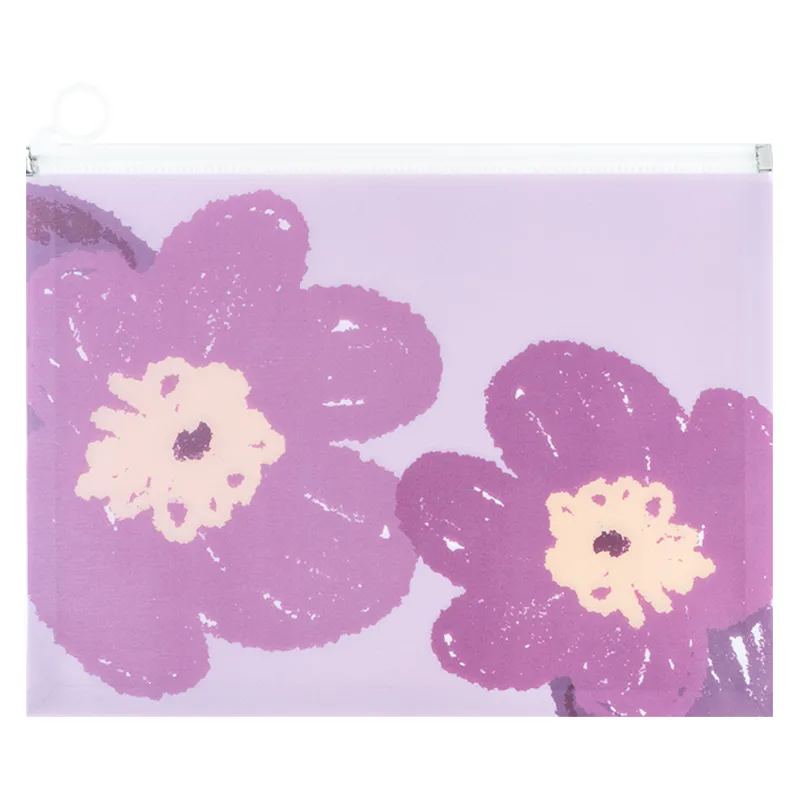 Папка-конверт на молнии zip-lock А4+ Lavender-4 Axent (1497-39-a) - Фото 2