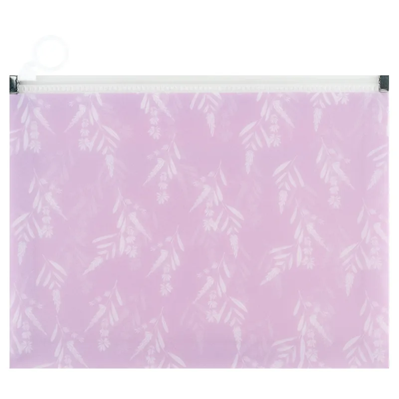 Папка-конверт на молнии zip-lock А5+ Lavender-3 Axent (1498-38-a) - Фото 3