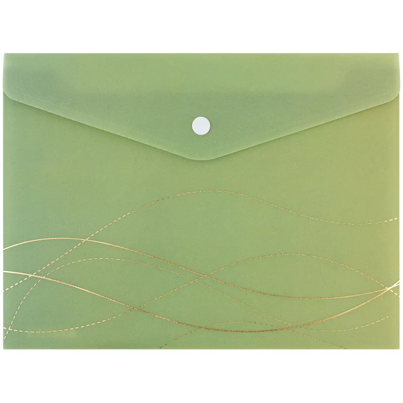 Папка-конверт на кнопке, А5+, Waves-3 Axent (1496-42-a) - Фото 1