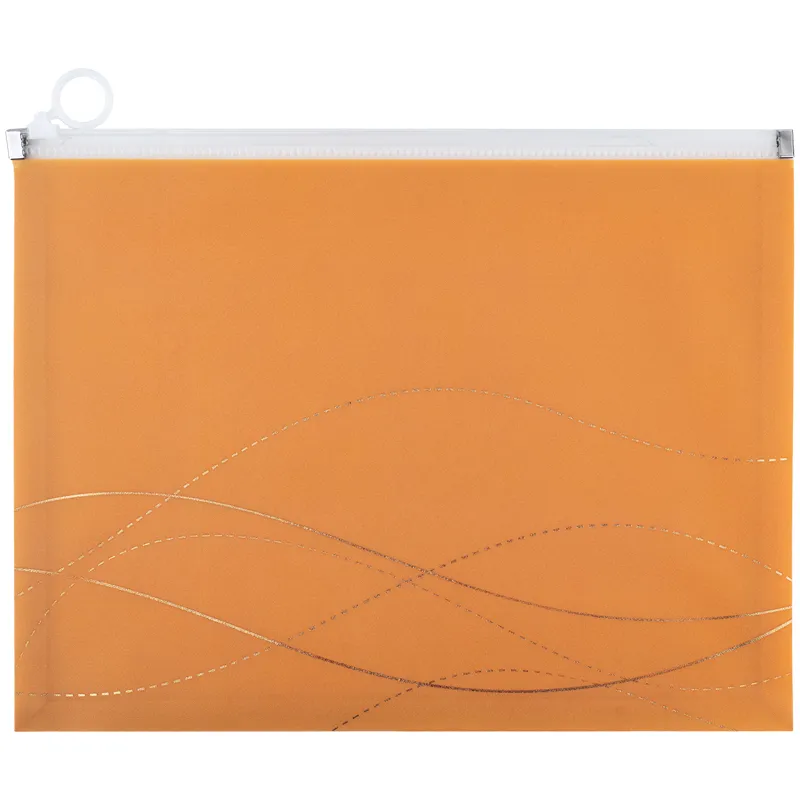 Папка-конверт на молнии zip-lock, А4 Waves-1 Axent (1497-40-a) - Фото 1