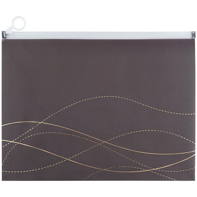 Папка-конверт на молнии zip-lock, А4 Waves-4 Axent (1497-43-a) - Фото 1