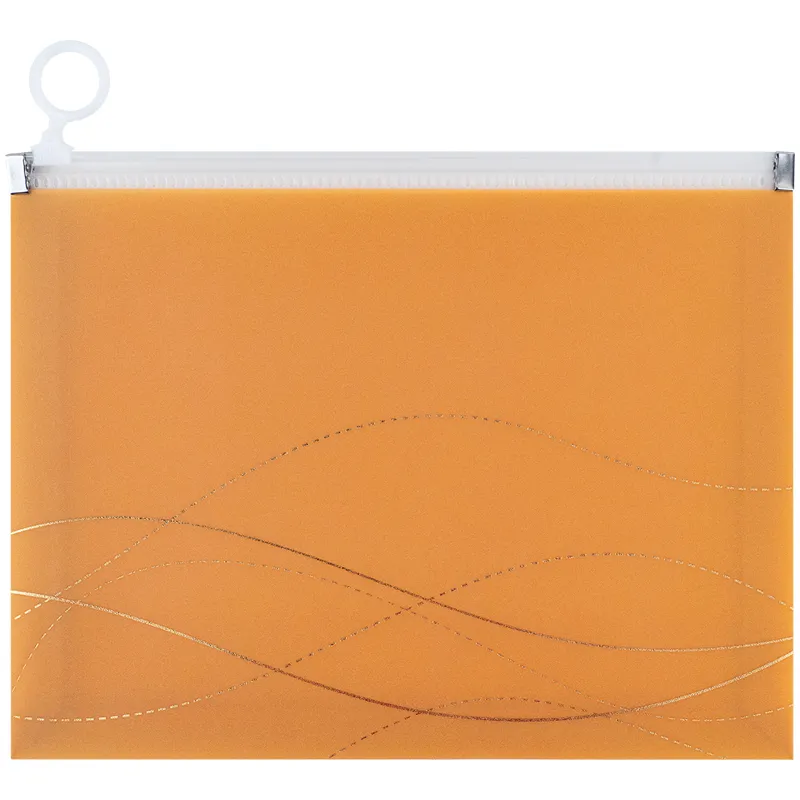 Папка-конверт на молнии zip-lock, А5+ Waves-1 Axent (1498-40-a) - Фото 2