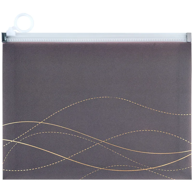 Папка-конверт на блискавці zip-lock, А5+ Waves-4 Axent (1498-43-a) - Фото 2