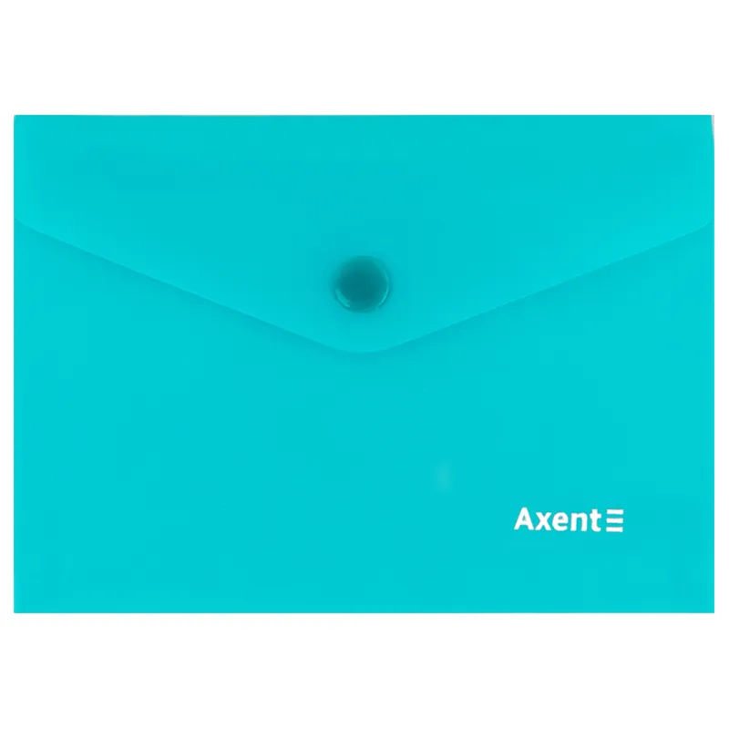 Папка-конверт на кнопці А6, Pastelini, бірюзова Axent (1414-21-a) - Фото 3