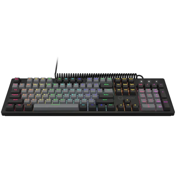 Клавиатура USB, RGB, Azar 514, EN/UA, белая Lorgar (LRG-GK514W-UA) - Фото 5
