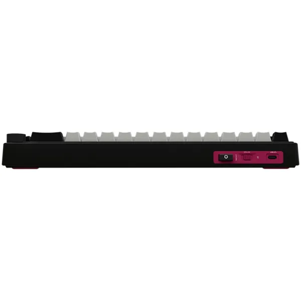 Клавіатура WL/BT/USB механічна, RGB, KBP70MW Pro, чорно-червона Lorgar (LRG-KBP70MW-BK-US) - Фото 6
