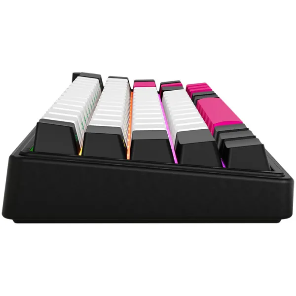 Клавіатура WL/BT/USB механічна, RGB, KBP70MW Pro, чорно-червона Lorgar (LRG-KBP70MW-BK-US) - Фото 9