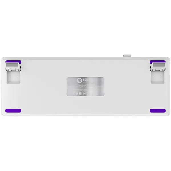 Клавиатура WL/BT/USB механическая, RGB, KBP70MW Pro, белая Lorgar (LRG-KBP70MW-WH-US) - Фото 8