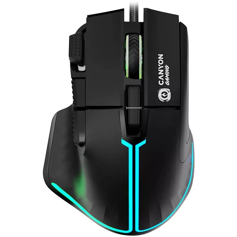 Мышь USB игровая GM-636 Fortnax черная Canyon (CND-SGM636B) Мышь USB игровая GM-636 Fortnax черная Canyon (CND-SGM636B)