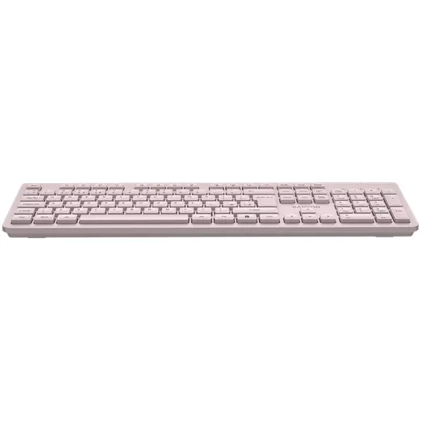 Клавиатура беспроводная HKB-W01 Silent, EN/UA, бежевая Canyon (CNS-HKBW01BG) - Фото 3