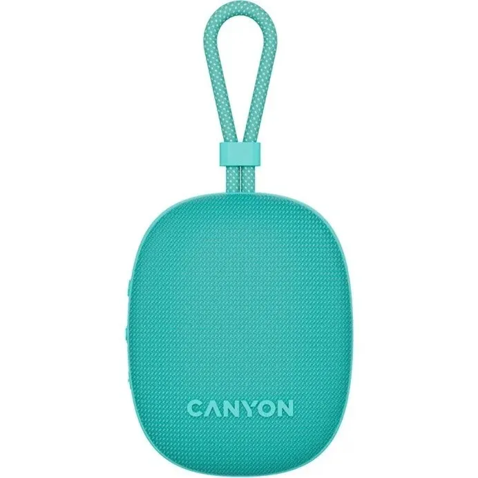 Колонка портативна бездротова OnMove 12, м'ятна Canyon (CNE-CBTSP12MT) - Фото 1