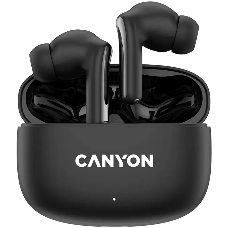 Навушники бездротові OnGo 9 TWS чорні Canyon (CNS-TWS9B) Навушники бездротові OnGo 9 TWS чорні Canyon (CNS-TWS9B)