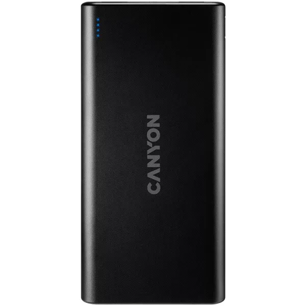 Аккумулятор внешний Power Bank 10000 mAh PB-106, черный Canyon (CNE-CPB1006B) - Фото 7