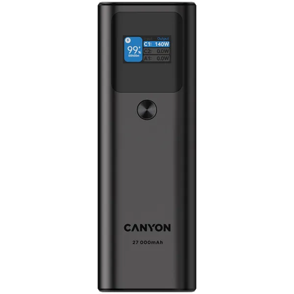 Аккумулятор внешний Power Bank 27000 mAh PB-2010, темно-серый Canyon (CNE-CPB2010DG) - Фото 2