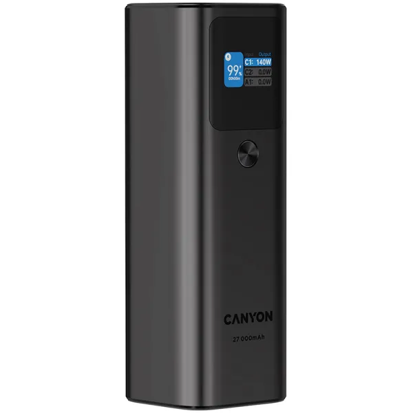 Аккумулятор внешний Power Bank 27000 mAh PB-2010, темно-серый Canyon (CNE-CPB2010DG) - Фото 5