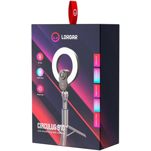 Веб-камера Circulus 910 Streaming, чёрно-белая Lorgar (LRG-SC910) - Фото 1
