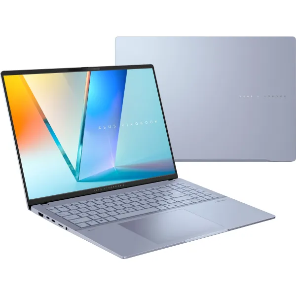 Ноутбук Vivobook S 16 S5606CA-RI142W 16" 3K OLED, Intel Ultra 7 255H, 32GB, F1TB, UMA, Win11, серый ASUS (90NB1551-M00750) - Фото 1
