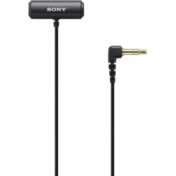 Мікрофон 3.5 Mini Jack ECM-LV1, чорний Sony (ECMLV1.SYU) - Фото 4