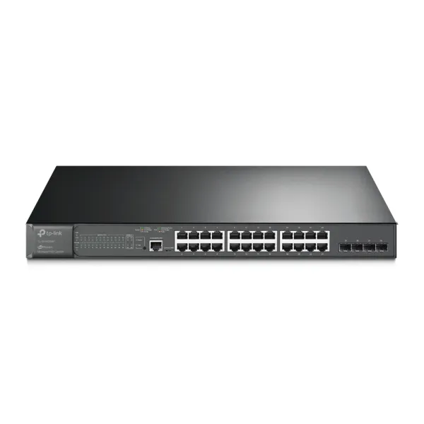 Комутатор SG3428MP 24xGE (24 PoE), 4xSFP, 384Вт Керований L2 TP-LINK (SG3428MP)