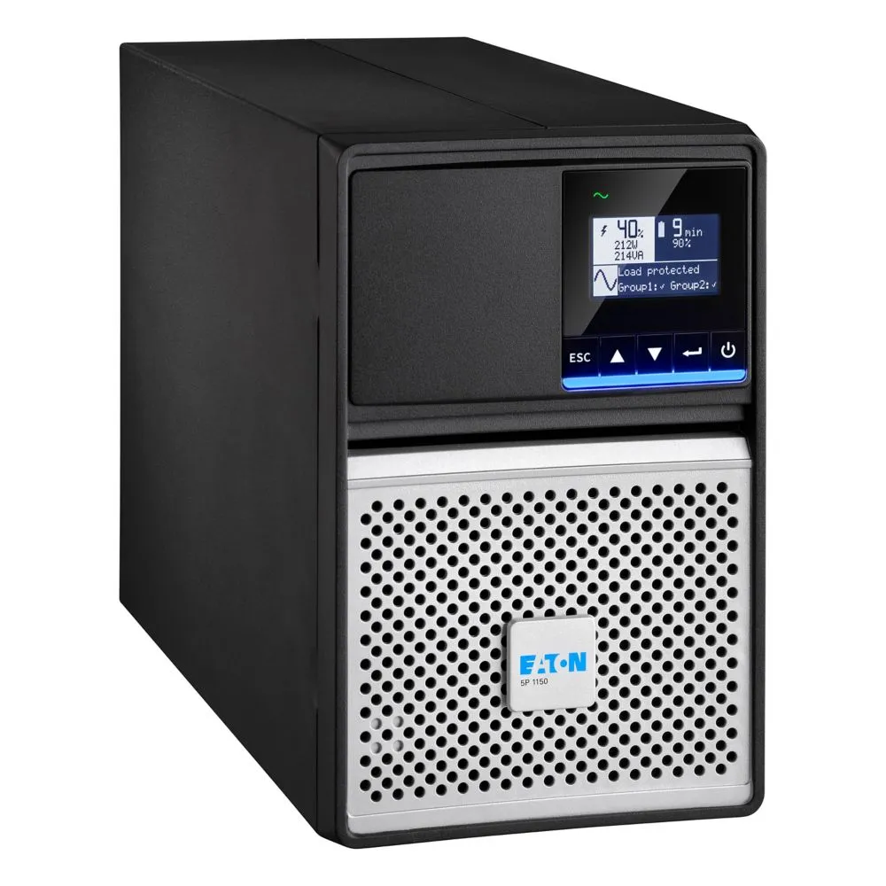 ДБЖ 5P G2, 1150VA/920W, LCD, USB, RS232, 8xC13 Eaton (5P1150IG2) ДБЖ 5P G2, 1150VA/920W, LCD, USB, RS232, 8xC13 Eaton (5P1150IG2)