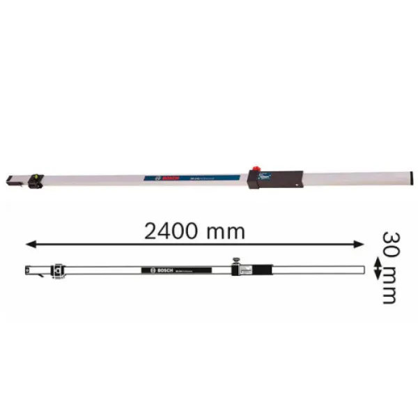 Измерительная рейка GR240, 240см Bosch (0.601.094.100) - Фото 4