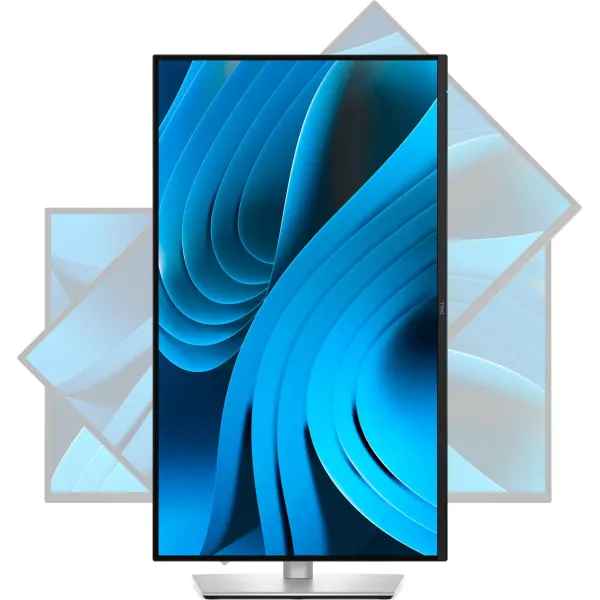 Монитор 27" P2725DE HDMI, 2xDP, USB-C, RJ-45, IPS, 2560x1440, 100Hz, sRGB 99%, Pivot DELL (210-BQSZ) - Фото 3