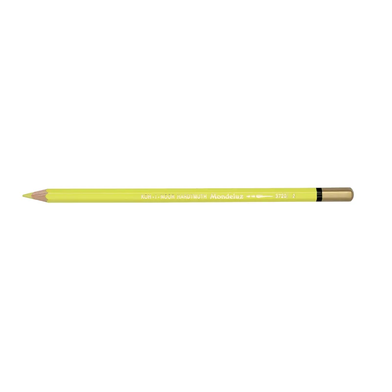 Олівець акварельний MONDELUZ lemon yellow/лимонний жовтий Koh-i-noor (3720/2) - Фото 1