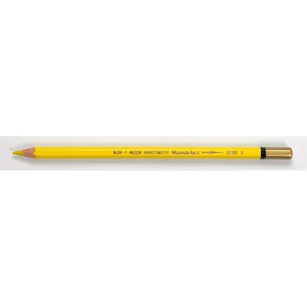 Карандаш акварельный MONDELUZ chrome yellow/хром желтый Koh-i-noor (3720/3) - Фото 6