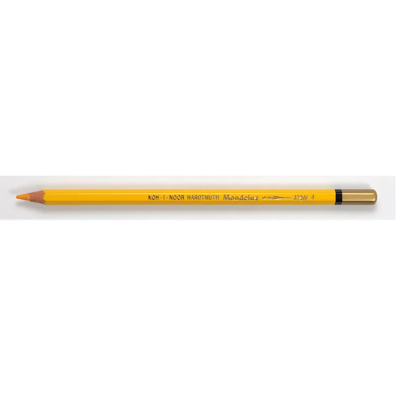 Олівець акварельний MONDELUZ dark yellow/темно-жовтий Koh-i-noor (3720/4) - Фото 3