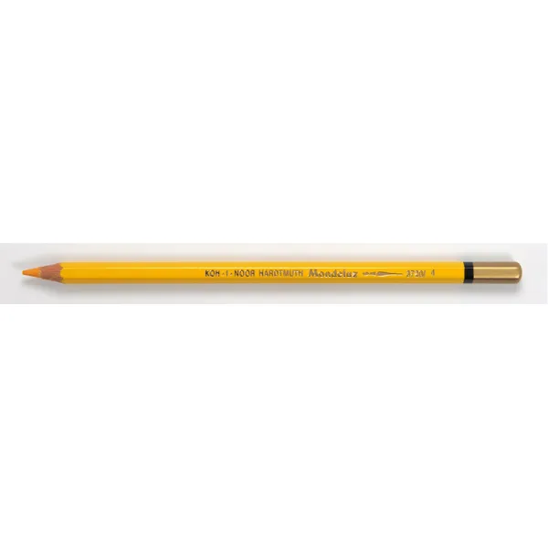 Карандаш акварельный MONDELUZ dark yellow/темно-желтый Koh-i-noor (3720/4) - Фото 7