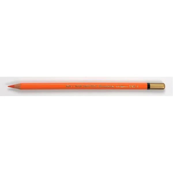 Карандаш акварельный MONDELUZ reddish orange/красно-оранжевый Koh-i-noor (3720/5) - Фото 8