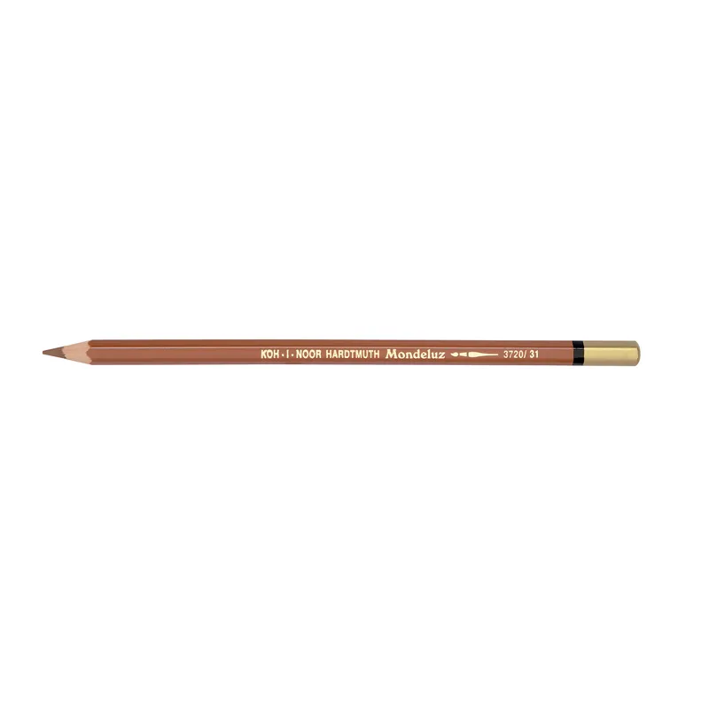 Олівець акварельний MONDELUZ light brown/світло-коричневий Koh-i-noor (3720/31) Олівець акварельний MONDELUZ light brown/світло-коричневий Koh-i-noor (3720/31)