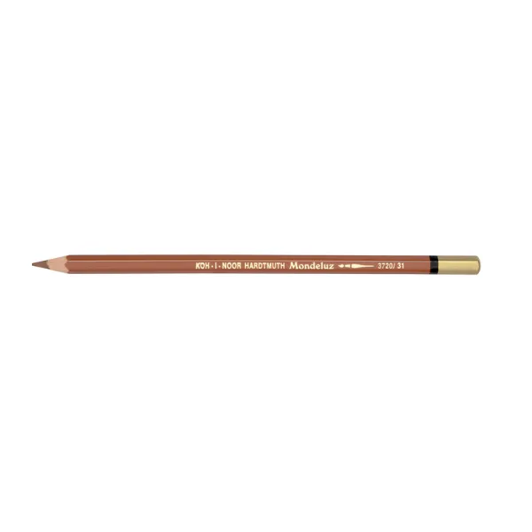 Олівець акварельний MONDELUZ light brown/світло-коричневий Koh-i-noor (3720/31)