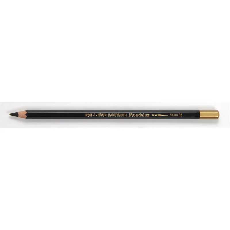 Олівець акварельний MONDELUZ ivory black/айворі чорний Koh-i-noor (3720/36) Олівець акварельний MONDELUZ ivory black/айворі чорний Koh-i-noor (3720/36)