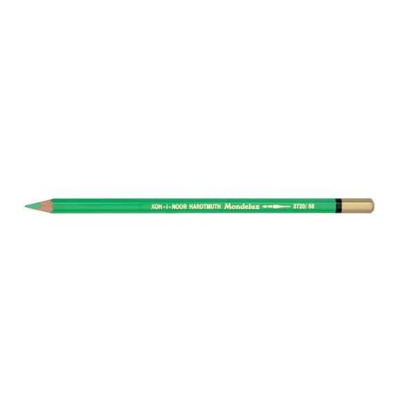 Карандаш акварельный MONDELUZ light green/светло-зеленый Koh-i-noor (3720/58) - Фото 1