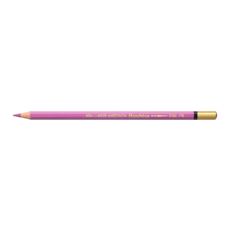 Олівець акварельний MONDELUZ reddish violet 2/червоно-фіолетовий Koh-i-noor (3720/178) - Фото 1