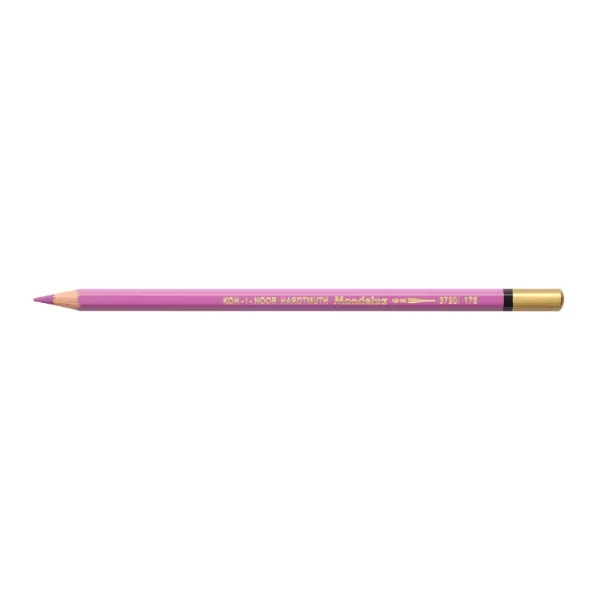 Карандаш акварельный MONDELUZ reddish violet 2/красный-фиолетовый Koh-i-noor (3720/178) - Фото 2