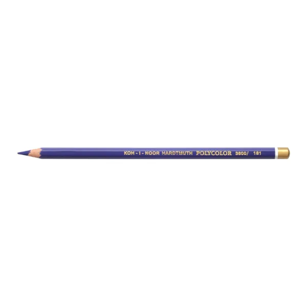 Карандаш художественный POLYCOLOR windsor violet 2/виндзорский фиолетовый Koh-i-noor (3800/181) - Фото 5