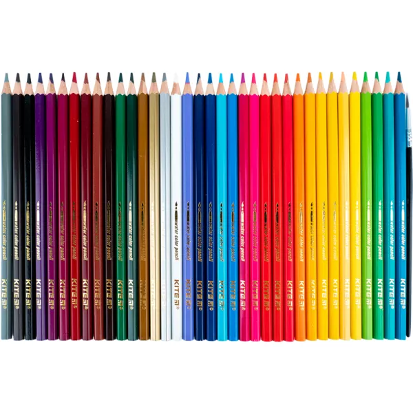 Карандаши цветные акварельные, 36 шт Classic Kite (K-1052) - Фото 2