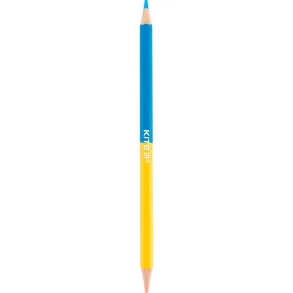 Олівці кольорові двосторонні, 12 шт Classic Kite (K-054) - Фото 1