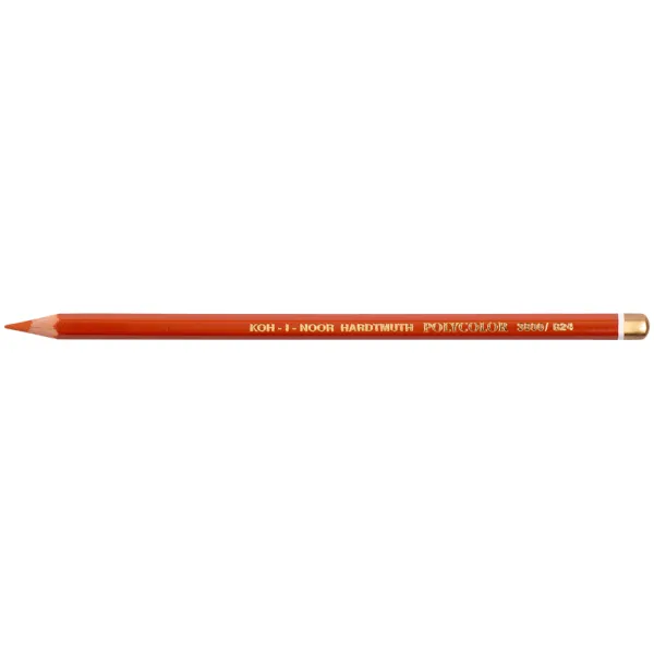 Олівець художній POLYCOLOR titanium white/титан білий Koh-i-noor (3800/824) - Фото 5