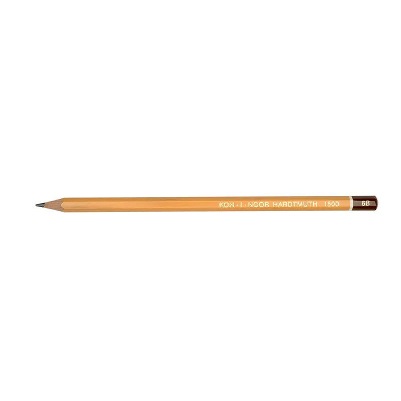 Карандаш графитовый 1500, 6В Koh-i-noor (1500.6B) Карандаш графитовый 1500, 6В Koh-i-noor (1500.6B)