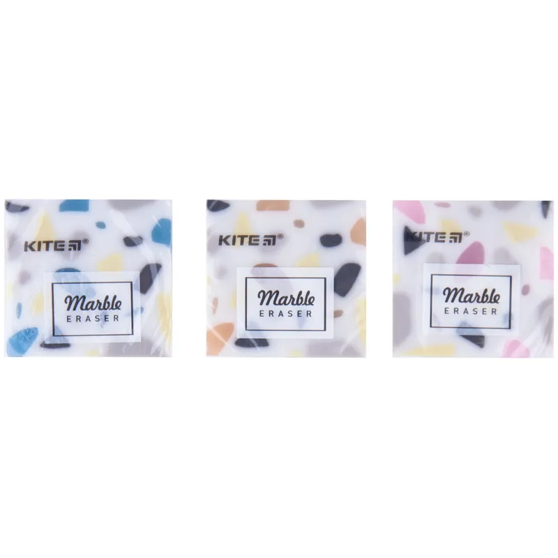 Ластик цветной Marble, ассорти Kite (K20-021) Ластик цветной Marble, ассорти Kite (K20-021)
