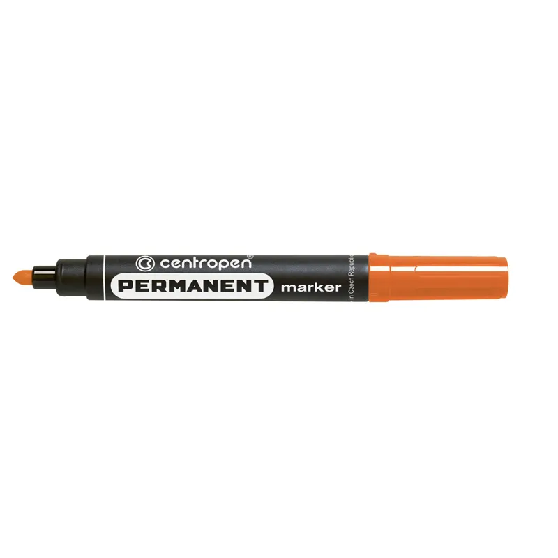 Маркер Permanent 8566 2,5 мм круглый оранжевый Centropen (8566/06) Маркер Permanent 8566 2,5 мм круглый оранжевый Centropen (8566/06)